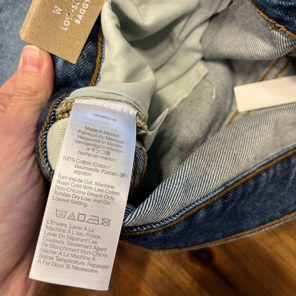 NWT Madewell Low Slung Baggy Women's size 16 Moffat Wash NS199 - Picture 12 of 16